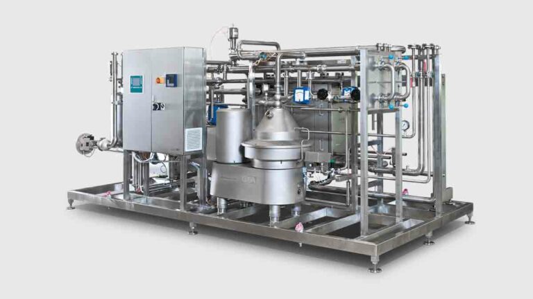 Liquid Processing Equipment Compact Milk Pasteurizer MWA Milk Cream tcm11 23822 DTECH COMPANY- dvelopment technology